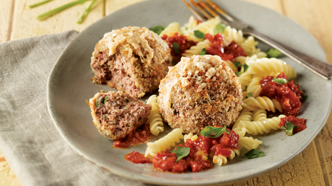 Polpette (boulettes et sauce tomate de Josée di Stasio