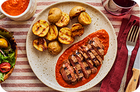 Portuguese-Style Tri-Tip Steak by Geneviève O’Gleman