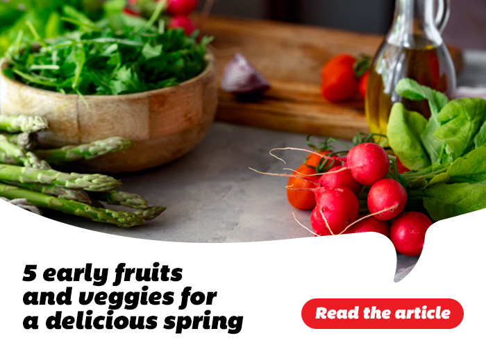 5 early fruits and veggies for a delicious spring