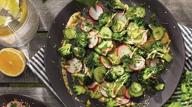 Salade croquante de brocolis
