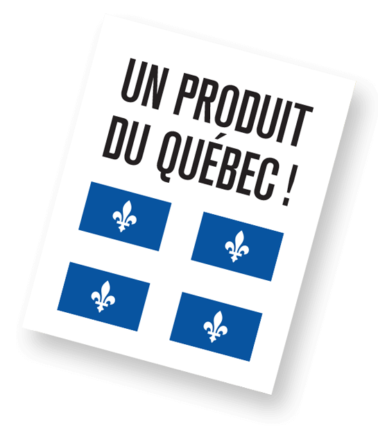 Un produit du
                            Québec