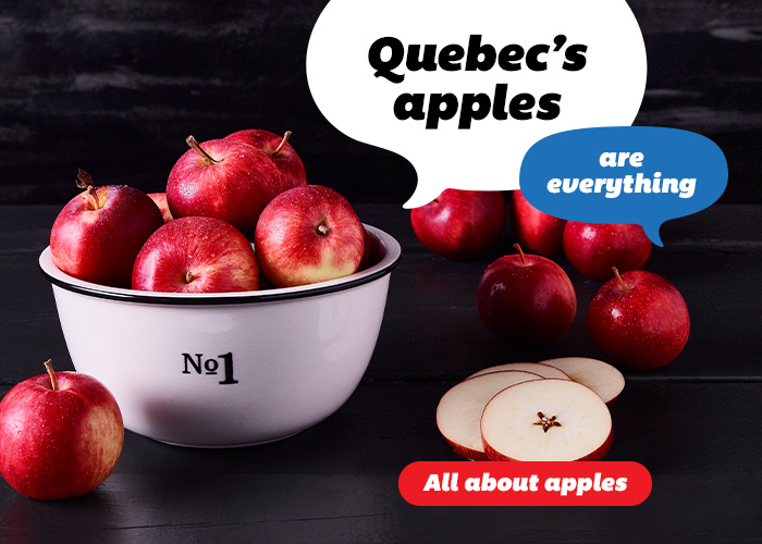 Quebec's apples are everything - All about apples