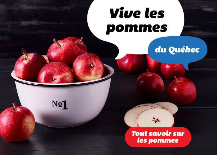 Vive les pommes du Québec - Tout savoir sur les pommes