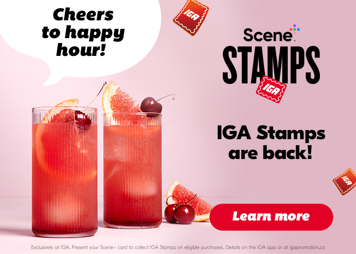 IGA Stamps are back! - Learn more