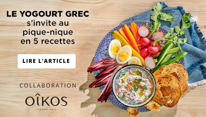 LE YOGOURT GREC s'invite au pique-nique en 5 recettes - Lire l'article