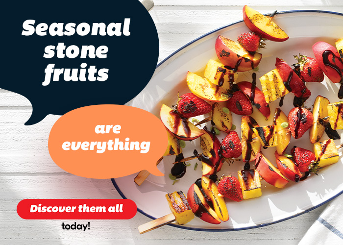 Seasonal stone fruits - Discover them all
