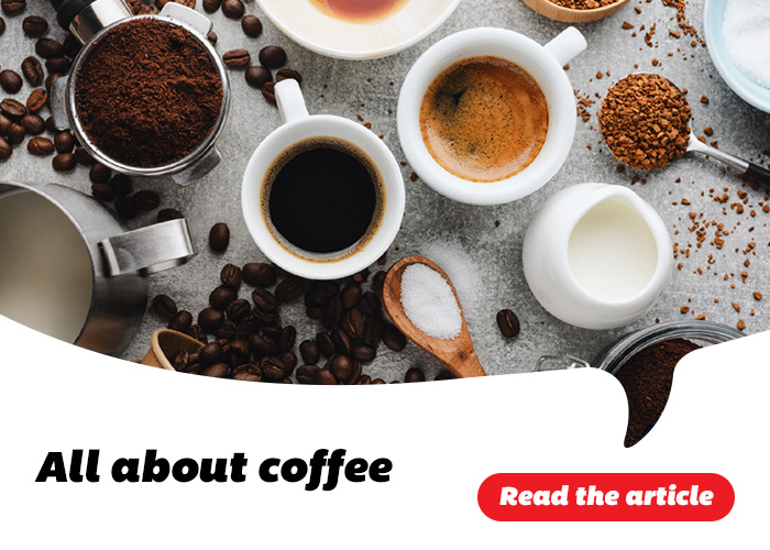 All about coffee - Read the article