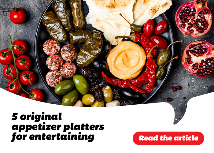 5 original appetizer platters for entertaining - Read the article