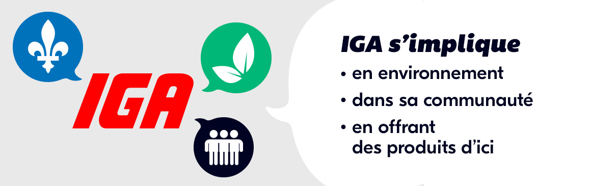 IGA s'implique