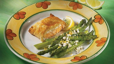 Asparagus with Feta and Lemon