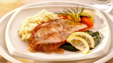 Quebec veal cutlets al limone