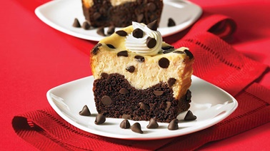 Chocolate chip cheesecake