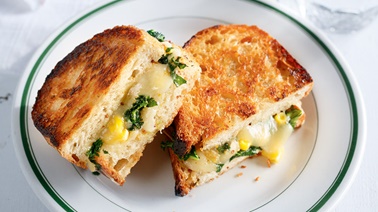 Kale Grilled Cheese from Ricardo