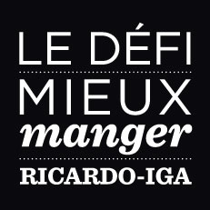 Le défi mieux manger RICARDO-IGA