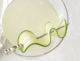 Cucumber martini