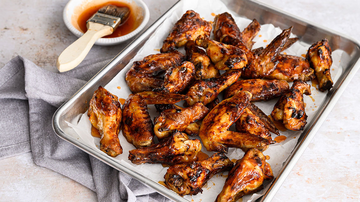 Air Fryer Honey Sriracha Chicken Wings