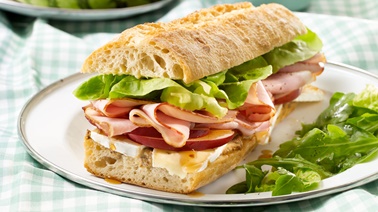 Baguette jambon-fromage