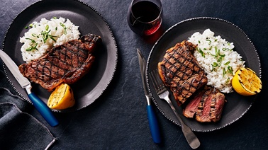 Filipino-style striploin steak