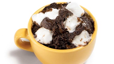 Brownie in a mug