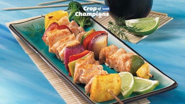 Mahi-mahi Mango Brochettes