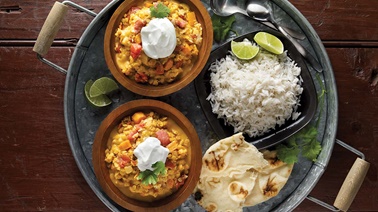 Indian-style slow-cooker lentil curry to freeze