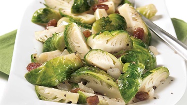 Sweet 'n savoury Brussels sprouts
