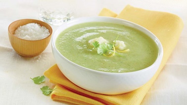 Cream of broccoli & cauliflower soup