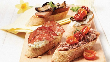 Deluxe crostini