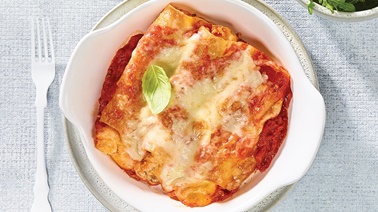 Cheese Cannelloni with Arrabiata Sauce