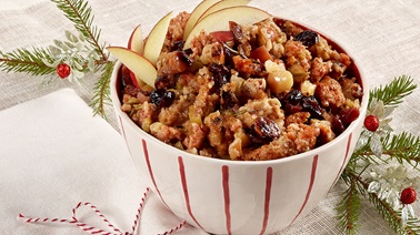 Genevieve O’Gleman’s Apple and cranberry stuffing