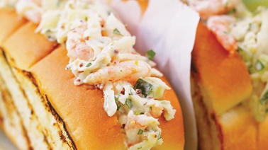 Shrimp Rolls with Celery Root Remoulade by Ricardo