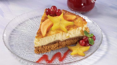 Exotic Fruit Cheesecake