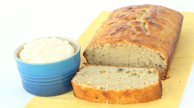 Gâteau aux pistaches, au thé vert et au citron