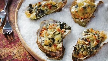 Oysters Rockefeller