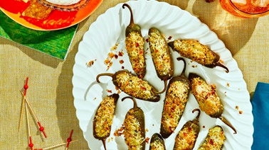 Avocados from Mexico Stuffed Jalapeno Poppers