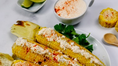 Elotes (Mexican Grilled Corn)