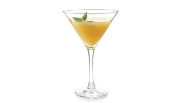 Martini à la mangue et à la menthe