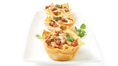 Mini-lasagnes sur le pouce