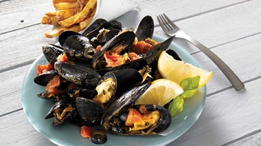 Moules aux saveurs de la Méditerranée