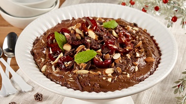 Mousse au chocolat forêt-noire de Geneviève O’Gleman