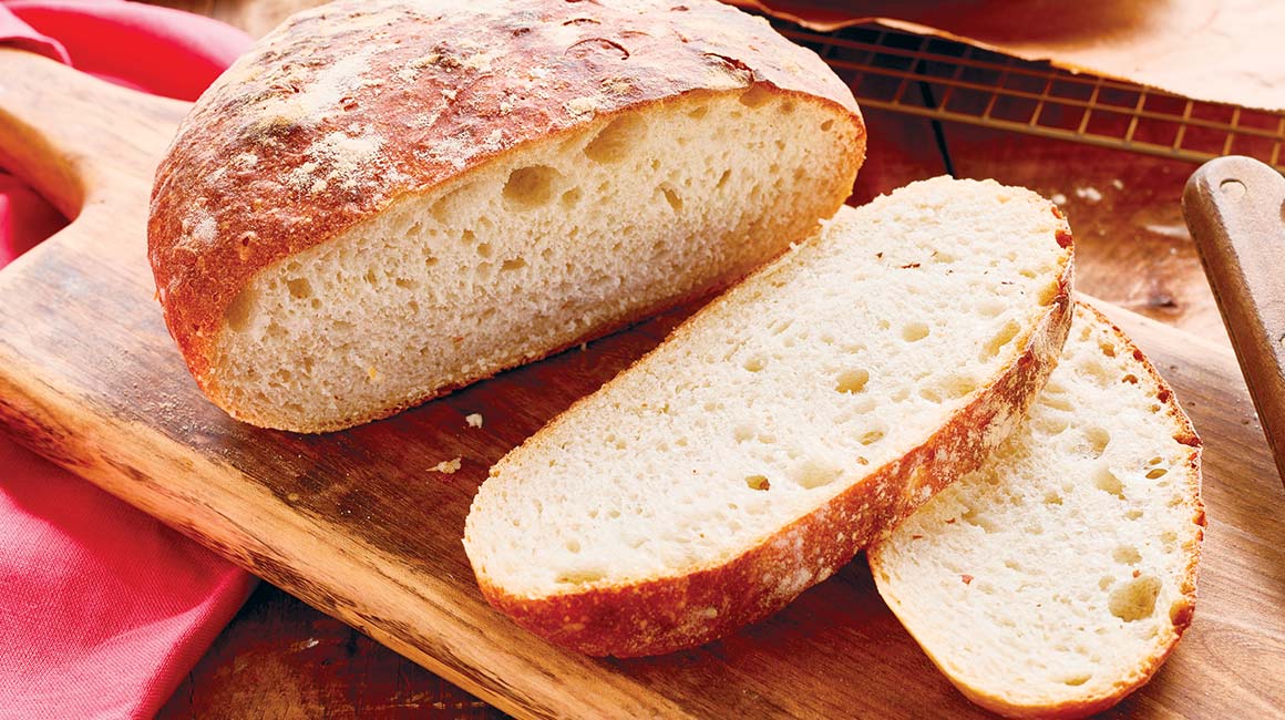 Crusty French bread