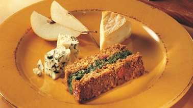 Pâté de campagne aux pistaches et aux canneberges