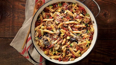 Mediterranean-style pasta