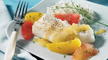 Citrus chilean bass 