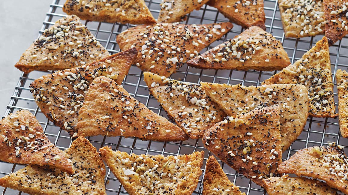 Sesame and poppy seed points