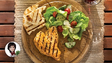 Barbecued turkey breasts from Josée di Stasio