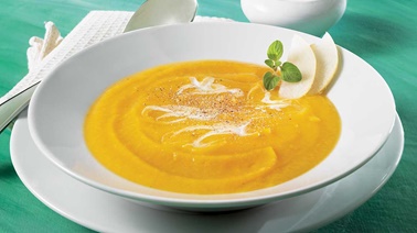 Parsnip, sweet potato, and Asian pear soup