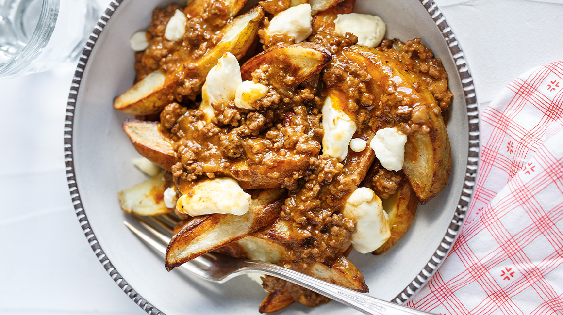 Beef Barbecue Sauce Poutine
