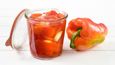 Marinated Grilled Bell Peppers
