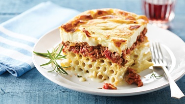 Pastitsio (pâtes au four à la méditerranéenne) de Stefano Faita